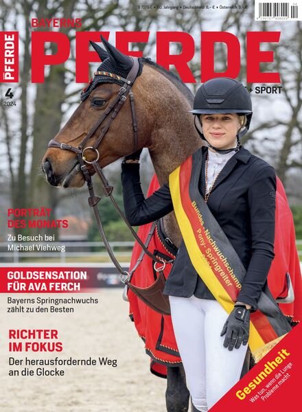 Bayerns Pferde – April 2024 Cover
