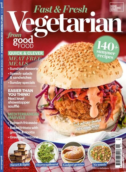 BBC Home Cooking Series – Vegetarian Summer 2024 Cover