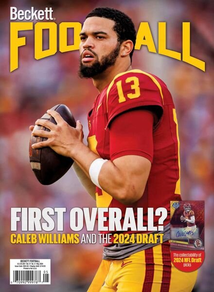 Beckett Football – May 2024 Cover