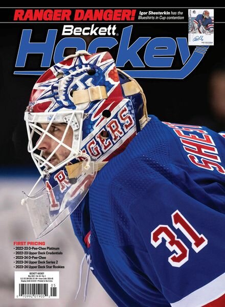 Beckett Hockey – May 2024 Cover