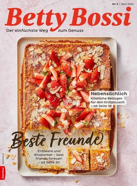 Betty Bossi – April 2024 Cover