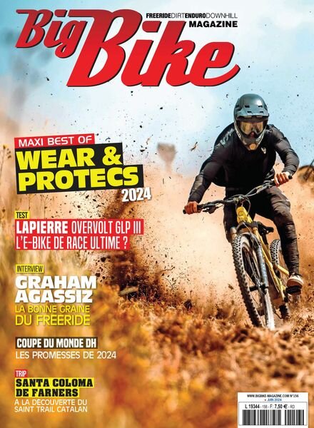Big Bike Magazine – Juin 2024 Cover