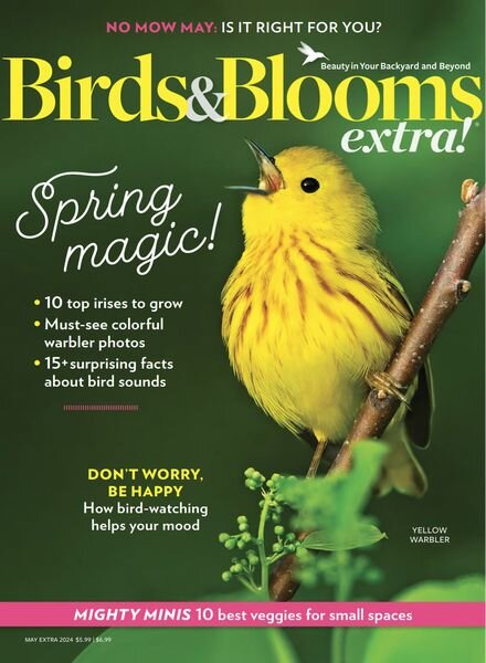 Birds and Blooms Extra – May 2024 Cover