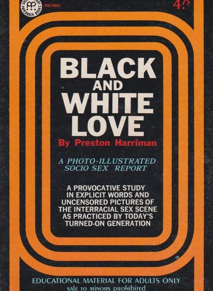 Black And White Love 1970 Cover
