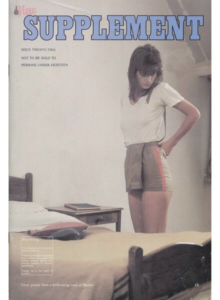 Blushes Supplement – Number 22 Cover