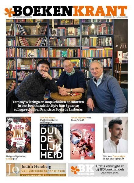 Boekenkrant – April 2024 Cover