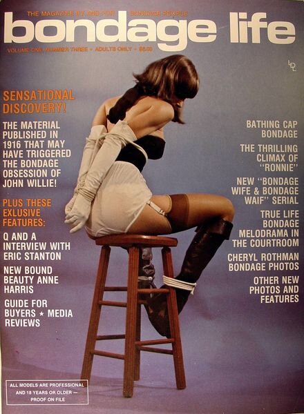 Bondage Life – Volume 1 Number 3 August 1978 Cover