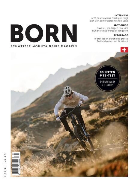 BORN Mountainbike Germany – N 13 2023 Cover