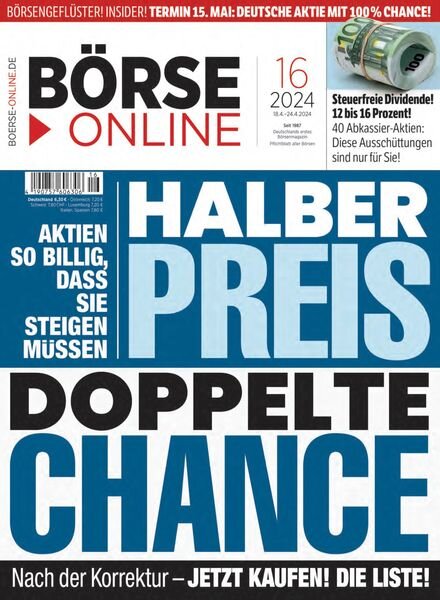 Borse Online – 18 April 2024 Cover