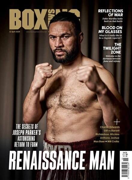 Boxing News – 11 April 2024 Cover
