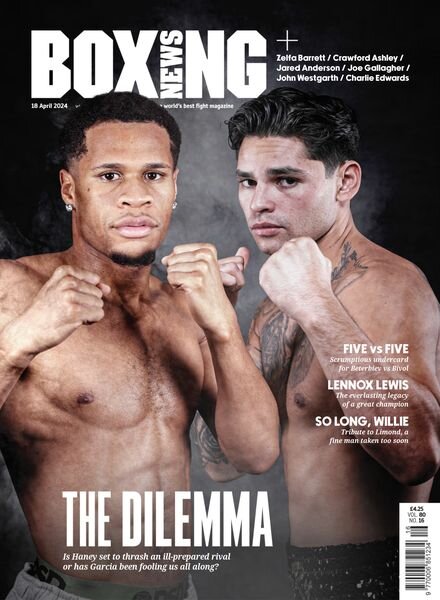 Boxing News – 18 April 2024 Cover
