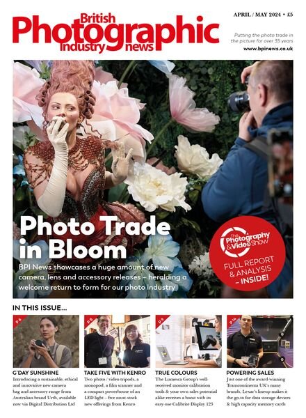 British Photographic Industry News – April-May 2024 Cover