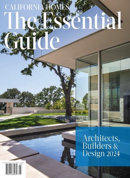 California Homes – The Essential Guide of Architects Builders & Design 2024 Cover