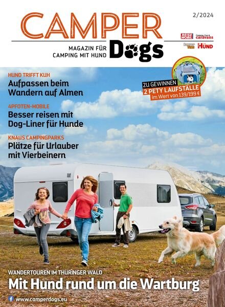 CamperDogs – April 2024 Cover