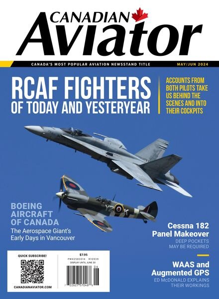 Canadian Aviator – May-June 2024 Cover