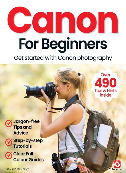 Canon For Beginners – April 2024 Cover