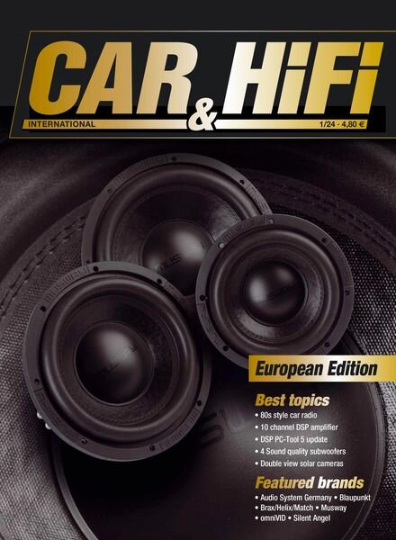 Car&HiFi International – April 2024 Cover