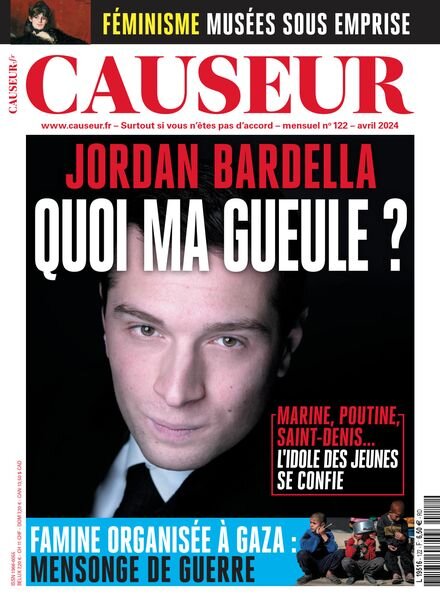 Causeur – Avril 2024 Cover