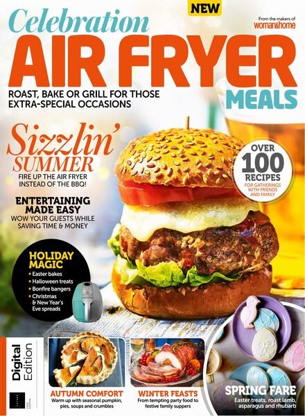 Celebration Air Fryer Meals – 1st Edition – April 2024 Cover