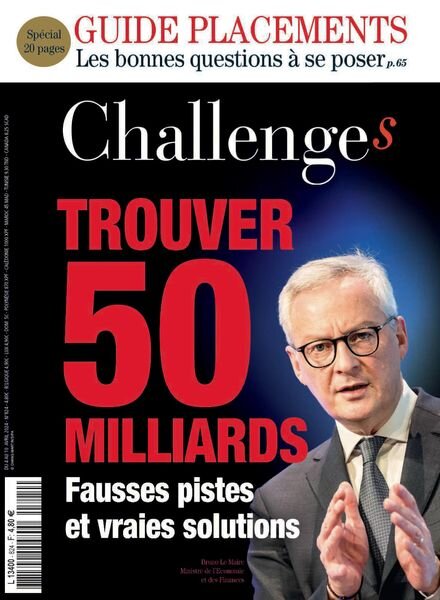 Challenges – 4 Avril 2024 Cover