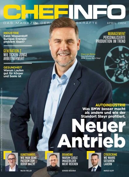 Chefinfo – April 2024 Cover