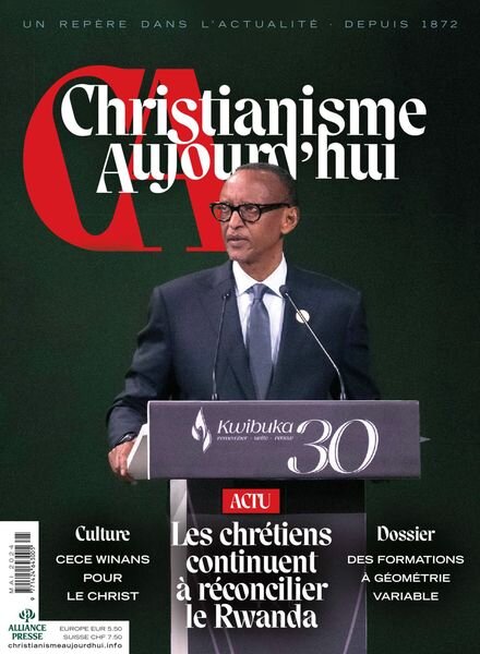 Christianisme Aujourd’hui – Mai 2024 Cover