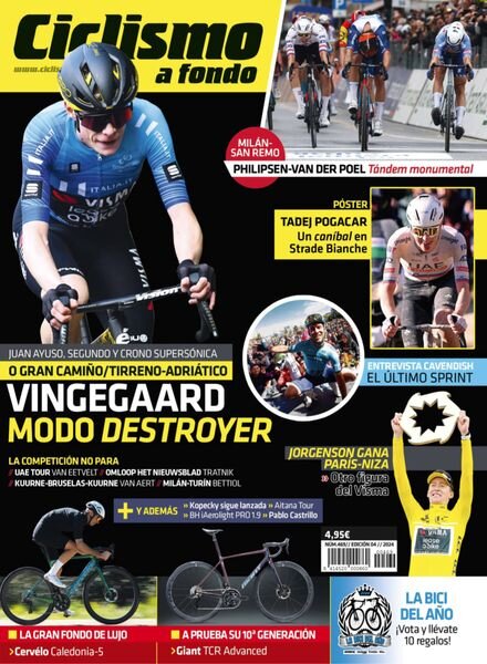Ciclismo a Fondo – Abril 2024 Cover