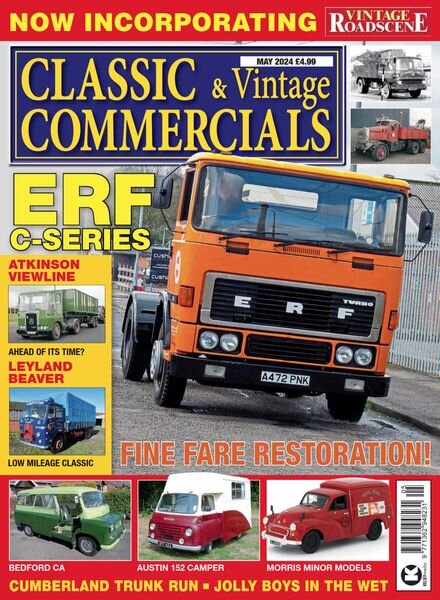 Classic & Vintage Commercials – May 2024 Cover