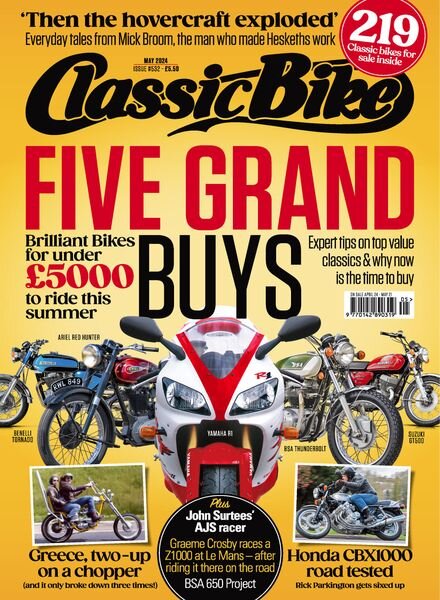 Classic Bike UK – May 2024 Cover