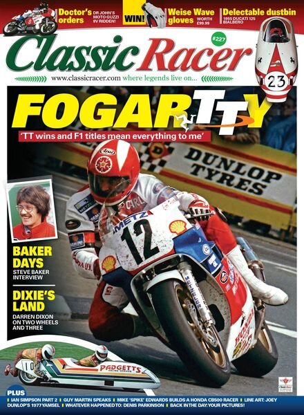 Classic Racer – Issue 227 – May-June 2024 Cover