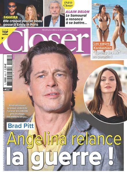 Closer France – 12 Avril 2024 Cover