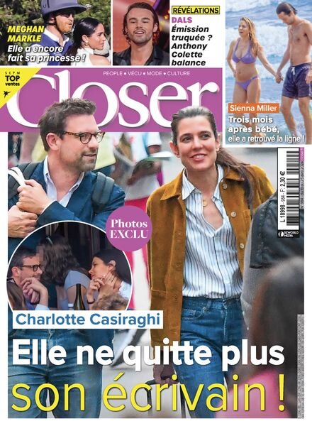 Closer France – 19 Avril 2024 Cover