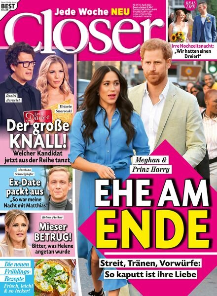 Closer Germany – 17 April 2024 Cover