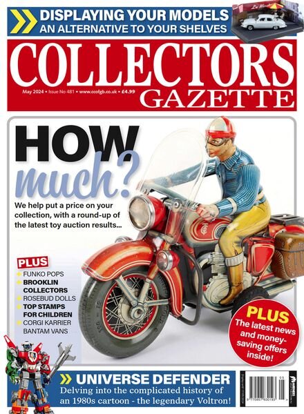 Collectors Gazette – May 2024 Cover