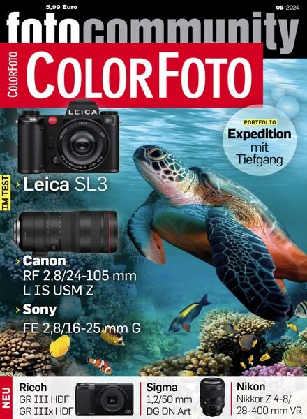 ColorFoto – Mai 2024 Cover