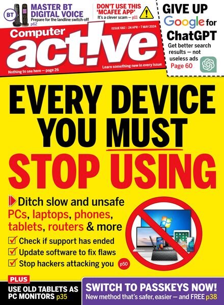 Computeractive – Issue 682 – 24 April 2024 Cover