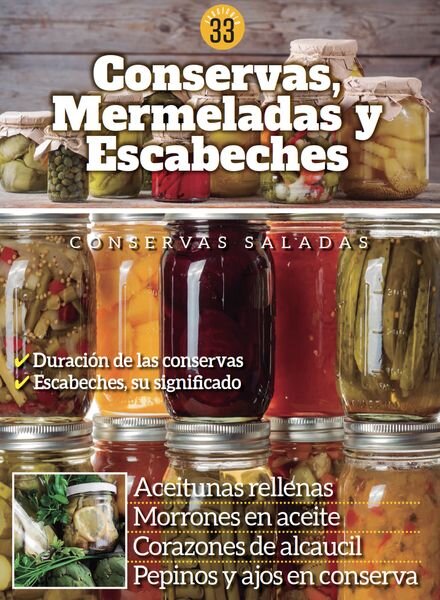 Conservas mermeladas y escabeches – 22 Marzo 2024 Cover