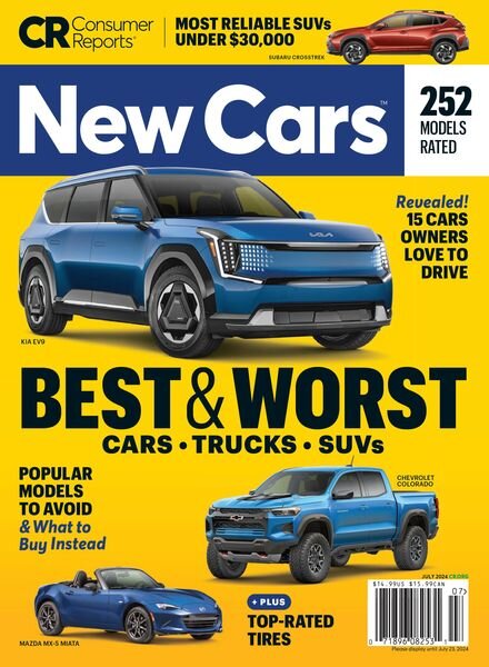 Consumer Reports Cars & Technology Guides – July 2024 Cover