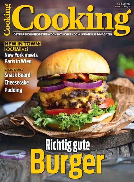 Cooking Austria – 26 April 2024 Cover