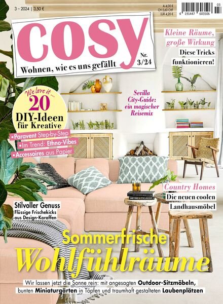 Cosy – Mai-Juni 2024 Cover