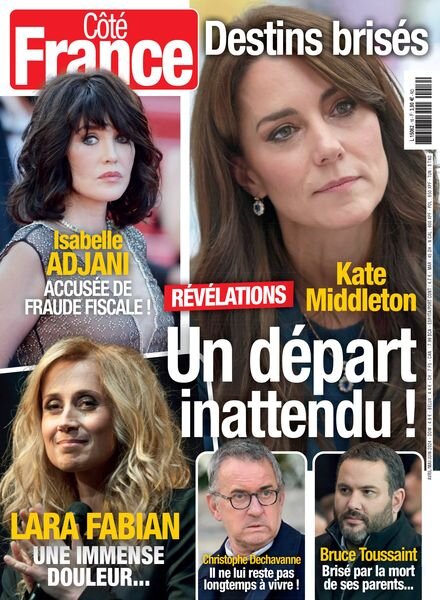 Cote France Destins Brises – Avril-Mai-Juin 2024 Cover