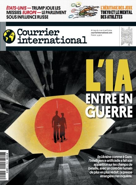 Courrier International – 11 Avril 2024 Cover