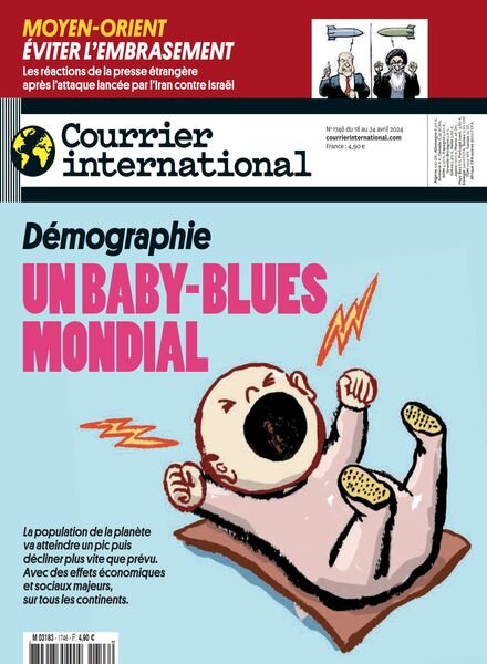 Courrier International – 17 Avril 2024 Cover