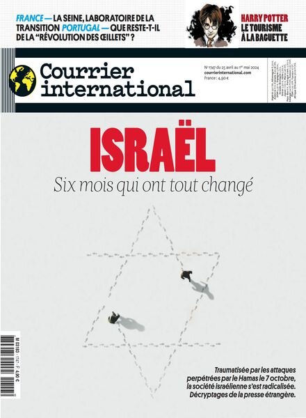 Courrier International – 25 Avril 2024 Cover
