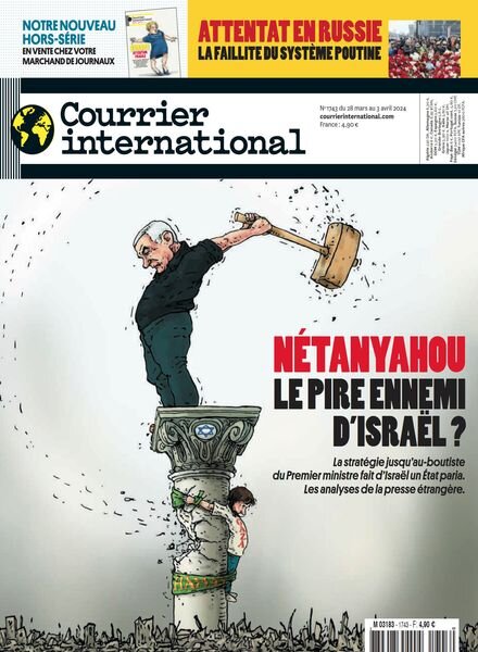 Courrier International – 28 Mars 2024 Cover