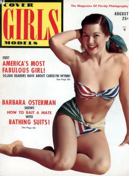Cover Girls Models – August 1952 Cover