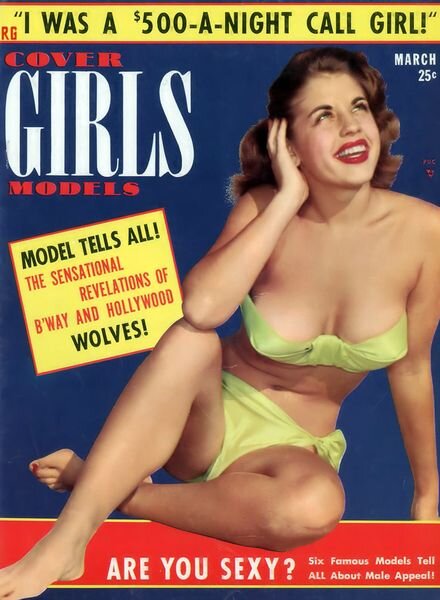 Cover Girls Models – March 1953 Cover