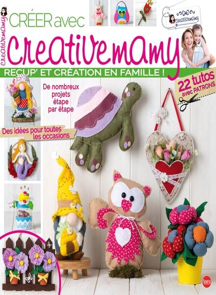 Creer avec Creative Mamy – Avril-Mai 2024 Cover