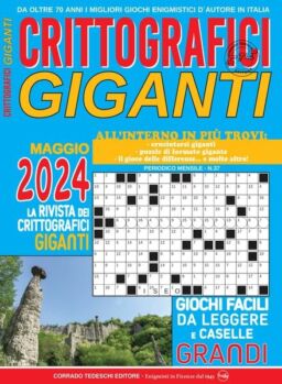 Crittografici Giganti – Maggio 2024