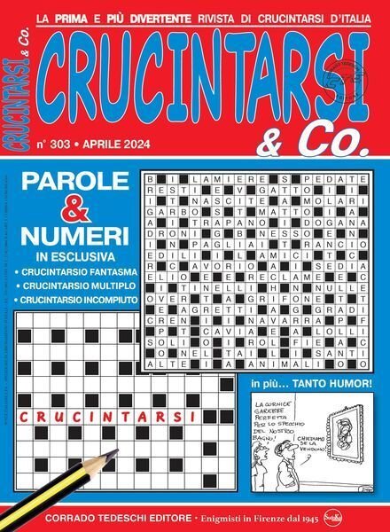Crucintarsi & Co – Aprile 2024 Cover